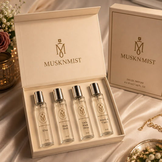 Muskmist Discovery Set | 4 Signature Scents (UNISEX)